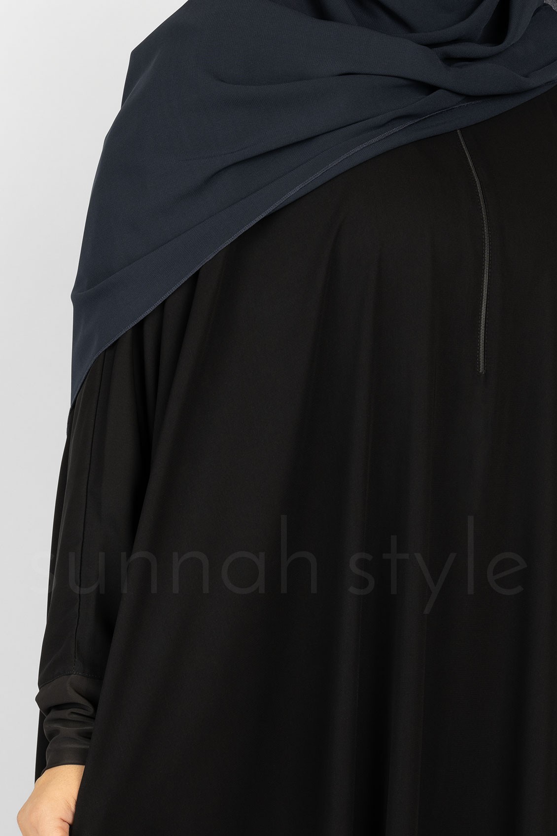 Plain Bisht Abaya (Black)